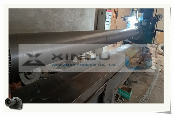 Φίλτρο 168mm φρεατίων νερού ελέγχου άμμου σωλήνας οθόνης ανοξείδωτου 304L 321
