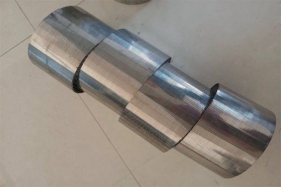 η οθόνη καλωδίων σχεδιαγράμματος 159mm 168mm τύλιξε το φίλτρο καλωδίων ανοξείδωτου 304