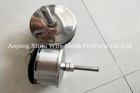 πίεση κατάρρευσης μήκους 1-3/8» 300PSI ακροφυσίων οθόνης Johnson ροής 82mm διπλό