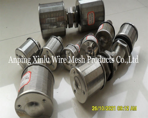 1-1/2 &quot;Διάμετρος Wedge Wire Strainer Σφουγγαρίστρα για φίλτρο δεξαμενής Αποτελεσματική λύση φιλτραρίσματος