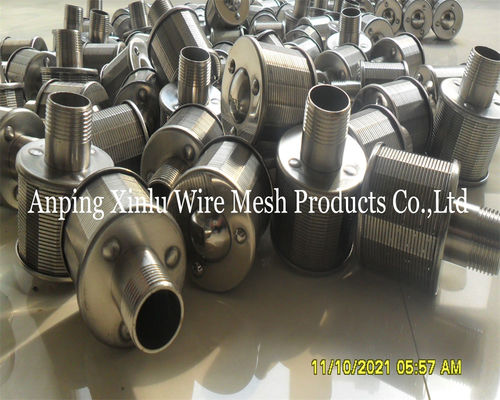 1-1/2 &quot;Διάμετρος Wedge Wire Strainer Σφουγγαρίστρα για φίλτρο δεξαμενής Αποτελεσματική λύση φιλτραρίσματος