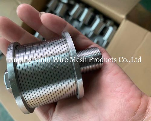 1-1/2 &quot;Διάμετρος Wedge Wire Strainer Σφουγγαρίστρα για φίλτρο δεξαμενής Αποτελεσματική λύση φιλτραρίσματος