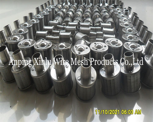 1-1/2 &quot;Διάμετρος Wedge Wire Strainer Σφουγγαρίστρα για φίλτρο δεξαμενής Αποτελεσματική λύση φιλτραρίσματος