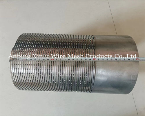 8-5/8 Όχι Μαγνητικό SS205 Johnson Wedge Wire Screen Pipe 20ft μακρύς Pickling για επεξεργασία νερού και πετρελαίου &amp; βιομηχανίας φυσικού αερίου