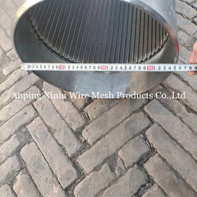 Διαμέτρου 426 mm Χωρίς μαγνητικό τρισύρματο τυλιγμένο σωλήνα Johnson Water Well Screen Pipe με αντι-διάβρωση για διήθηση σωλήνων