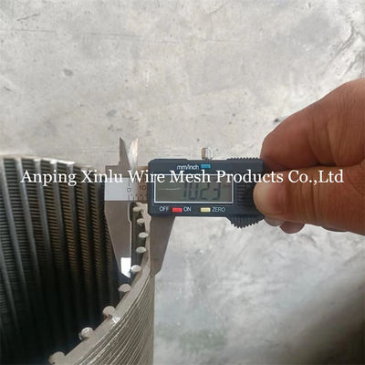 3x6mm Wire Water Well Screen Pipe 1&quot; έως 200&quot; για πετρέλαιο/αέριο/ορυχεία/κινητήρες/πρoτσέτες/καθαριστικά/καθαριστικά υπόγειων υδάτων/αποβλήτα