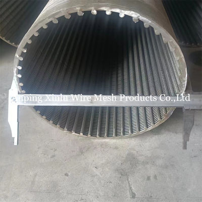3x6mm Wire Water Well Screen Pipe 1&quot; έως 200&quot; για πετρέλαιο/αέριο/ορυχεία/κινητήρες/πρoτσέτες/καθαριστικά/καθαριστικά υπόγειων υδάτων/αποβλήτα