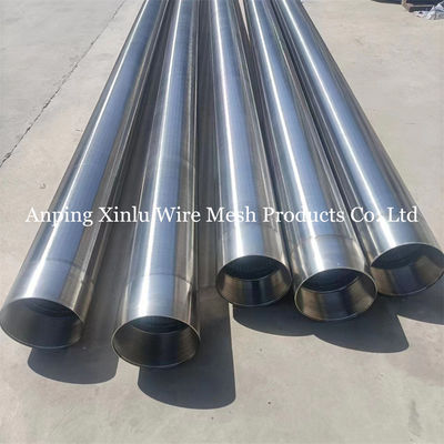 14&quot; SS316L Johnson τύπου Vee Wire Water Well Screen Pipe με αρσενικά / θηλυκά νήματα