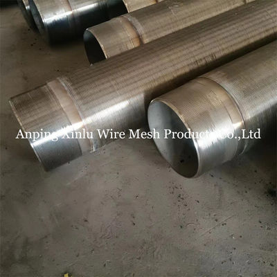 1-20 ιντσών Διαμέτρου Johnson V Wire Screen Pipe με V Profile Wire 2,5x4mm
