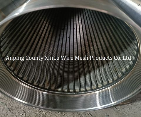 6 "Wedge Wire No Magnetic Water Well Screen Pipe για τον έλεγχο άμμου γεωτρίας