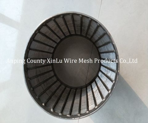 Τριγωνικός Electropolishing οθονών 6-5/8» 8-5/8» Dia περικαλυμμάτων καλωδίων σωλήνας οθόνης φίλτρων