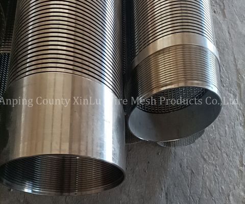 Τριγωνικός Electropolishing οθονών 6-5/8» 8-5/8» Dia περικαλυμμάτων καλωδίων σωλήνας οθόνης φίλτρων