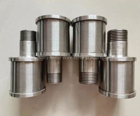 Εύκολη εγκατάσταση Hastelloy C Wire Wrapped Screen Nozzle για διπλό ανοξείδωτο χάλυβα 2205 Johnson Filter Nozzle