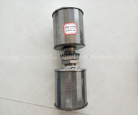 Εύκολη εγκατάσταση Hastelloy C Wire Wrapped Screen Nozzle για διπλό ανοξείδωτο χάλυβα 2205 Johnson Filter Nozzle