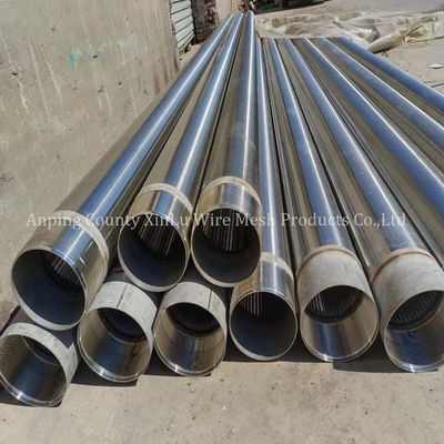 -Δυπλόξυλο ανοξείδωτο ατσάλι 2205, 2207 Control Sand Johnson Well Screens 2.9m - 20ft για διήθηση πίεσης