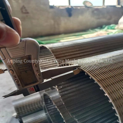 -Δυπλόξυλο ανοξείδωτο ατσάλι 2205, 2207 Control Sand Johnson Well Screens 2.9m - 20ft για διήθηση πίεσης
