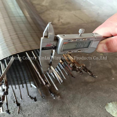 -Δυπλόξυλο ανοξείδωτο ατσάλι 2205, 2207 Control Sand Johnson Well Screens 2.9m - 20ft για διήθηση πίεσης
