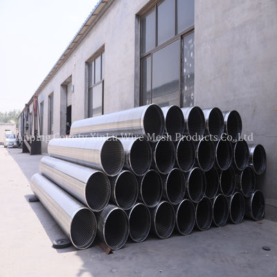 14&quot; σωλήνας οθόνης πηγάδι νερού με 2x3mm Q25 Support Wire και 300 PSI Collaspe πίεση