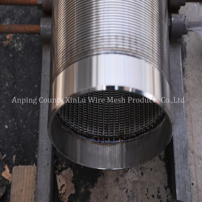 14&quot; σωλήνας οθόνης πηγάδι νερού με 2x3mm Q25 Support Wire και 300 PSI Collaspe πίεση