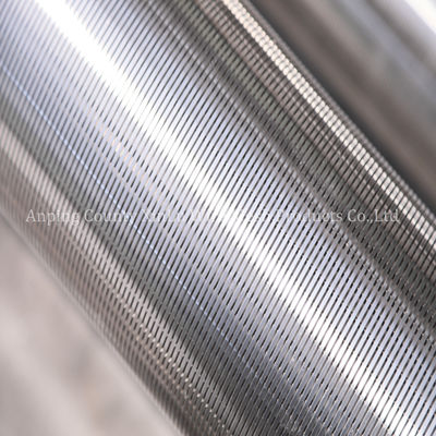 Φίλτρο ενεργού άνθρακα Johnson Strainer Pipe για ανταλλαγή ιόντων νερού στη βιομηχανία ζάχαρης
