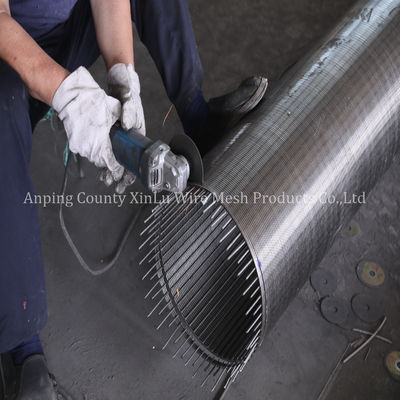 Φίλτρο ενεργού άνθρακα Johnson Strainer Pipe για ανταλλαγή ιόντων νερού στη βιομηχανία ζάχαρης