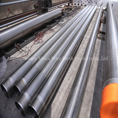 Φίλτρο ενεργού άνθρακα Johnson Strainer Pipe για ανταλλαγή ιόντων νερού στη βιομηχανία ζάχαρης