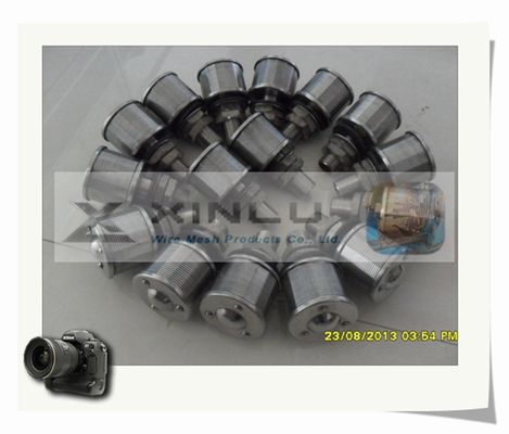 316L ακροφύσια DN 45mm M24 ανοξείδωτου που περνιέται κλωστή για την κατεργασία ύδατος
