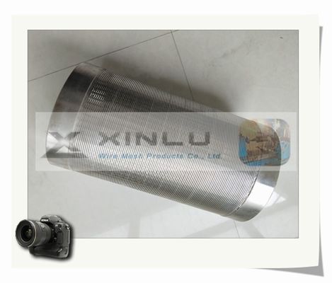 10 σωλήνας Β οθόνης καλωδίων σφηνών ίντσας αυλακωμένος ανοξείδωτο σωλήνας καλωδίων SS201
