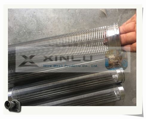 η οθόνη καλωδίων σφηνών 114mm διοχετεύει με σωλήνες όλων ένωσε στενά το σωλήνα ανοξείδωτου 304 αντιδιαβρωτικό