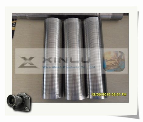 Εύκολος καθαρισμός σωλήνων FITO SS304 SS316 οθόνης καλωδίων σφηνών Johnson Vee