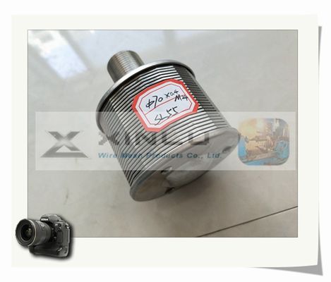 DN 82mm διπλό κεφάλι ανοξείδωτου Johnson ακροφυσίων φίλτρων νερού διηθητήρων
