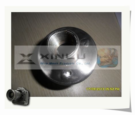 Ακροφύσιο 148mm φίλτρων κατεργασίας ύδατος οθόνης καλωδίων σφηνών θηλυκό SS316L BSPT που περνιέται κλωστή
