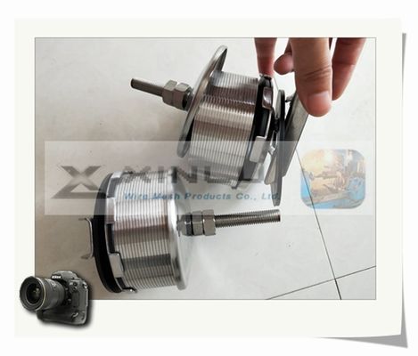 Ενιαίο ακροφύσιο διηθητήρων ακροφυσίων DN 82mm SS321 φίλτρων κατεργασίας ύδατος ροής