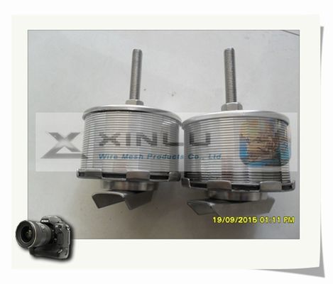 Ενιαίο ακροφύσιο διηθητήρων ακροφυσίων DN 82mm SS321 φίλτρων κατεργασίας ύδατος ροής