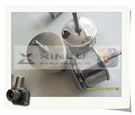Ενιαίο ακροφύσιο διηθητήρων ακροφυσίων DN 82mm SS321 φίλτρων κατεργασίας ύδατος ροής