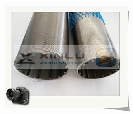 ανοξείδωτο 304 316L γύρω από αυλακωμένο το σωλήνας φίλτρο οθόνης καλωδίων Β