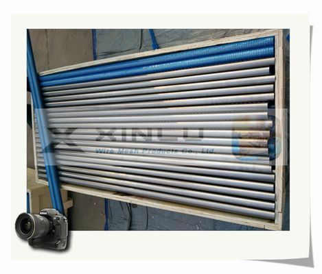 Αντιοξειδωτικός συνεχής αυλακωμένος σωλήνας χάλυβα σωλήνων οθόνης καλωδίων σφηνών Johnson