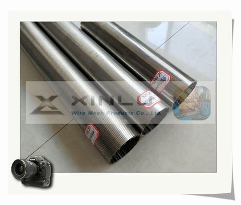 η οθόνη καλωδίων σφηνών 114mm διοχετεύει με σωλήνες όλων ένωσε στενά το σωλήνα ανοξείδωτου 304 αντιδιαβρωτικό