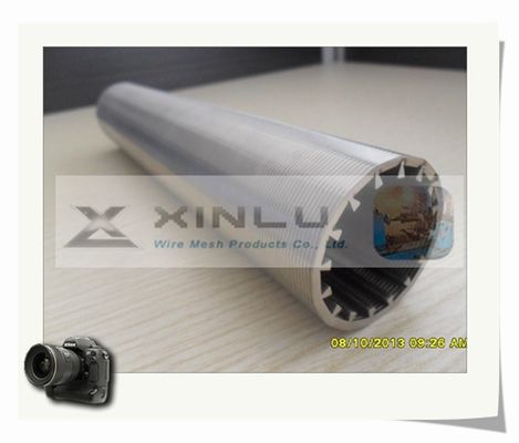Φρεάτιο νερού φίλτρων - τυλιγμένος SS304L Β οθόνης σωλήνας διηθητήρων μορφής σωλήνων καλώδιο