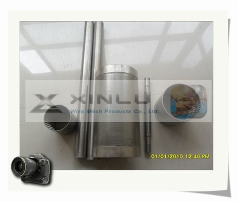 Σωλήνας 100mm υδροσωλήνας 6m οθόνης καλωδίων σφηνών ανοξείδωτου αποβλήτων OD μήκος