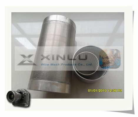 Σωλήνας 100mm υδροσωλήνας 6m οθόνης καλωδίων σφηνών ανοξείδωτου αποβλήτων OD μήκος