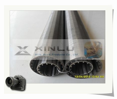 Σωλήνας SS201 οθόνης καλωδίων σφηνών φρεατίων νερού διάμετρος 80mm - 500mm
