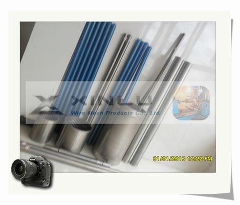 Φρεάτιο νερού φίλτρων - τυλιγμένος SS304L Β οθόνης σωλήνας διηθητήρων μορφής σωλήνων καλώδιο