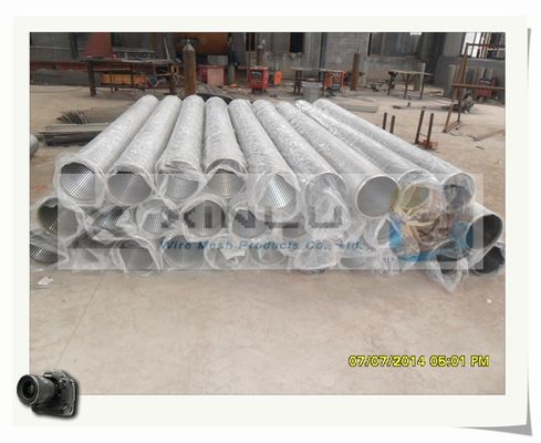 Φρεάτιο νερού καλωδίων σφηνών - σωλήνας 114mm οθόνης διάμετρος μη που φράζεται για την απομάκρυνση νερού