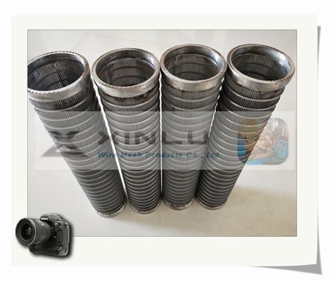 Κυλήστε πίσω τον περιστροφικό κυλημένο SS304L οθόνης κύλινδρο FITO φίλτρων νερού τυμπάνων αντιστροφή