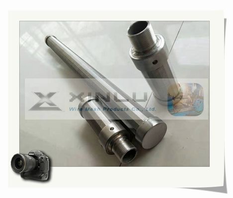 οθόνη 0.15mm καλωδίων ανοξείδωτου διαμέτρων 316L 38mm αρσενικό αυλακώσεων G3/4» που περνιέται κλωστή