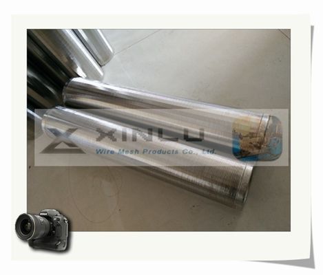 η αυλάκωση Β 0.05mm οθόνη καλωδίων δεν διοχετεύει με σωλήνες κανένα φράζον φίλτρο οθόνης σφηνών 6000mm μήκος