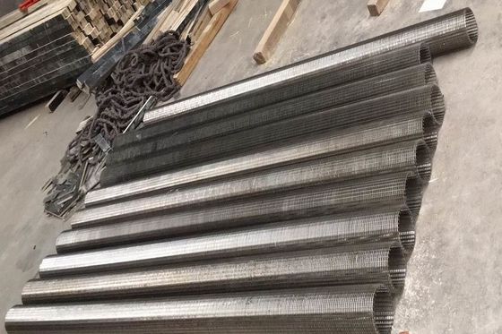 Διπλός σωλήνας 2205 σωλήνας 137mm ανοξείδωτου φίλτρων μήκος OD 2.5m