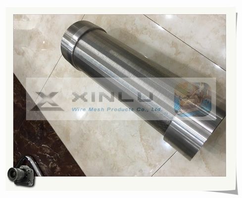 1x2mm Wire Wire Wrapped Johnson Type Screen Motor Filter 2205 Duplex από ανοξείδωτο χάλυβα