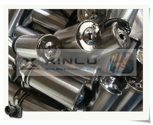 Τριγωνικά ακροφύσια 45mm φίλτρων νερού υψηλό ακροφύσιο ροής καλωδίων σφηνών διαμέτρων